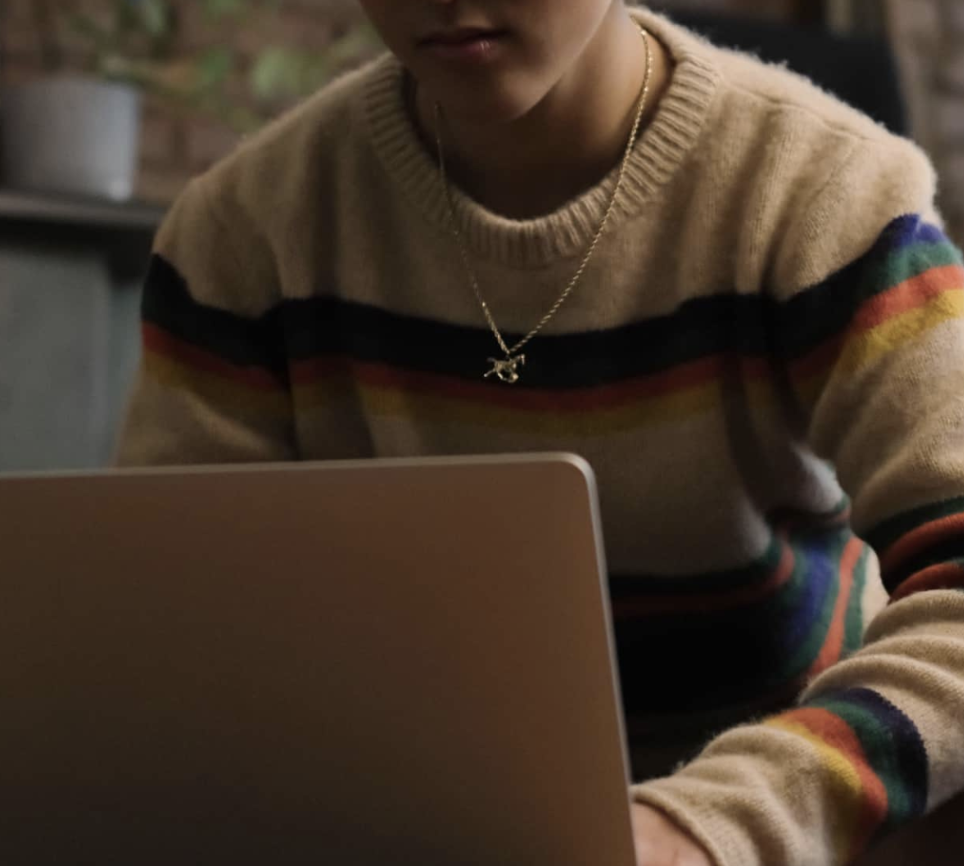 akt digital service shown on a laptop